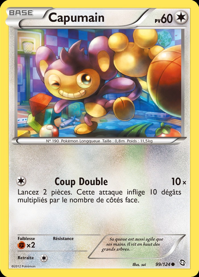 Carte Pokémon: Capumain