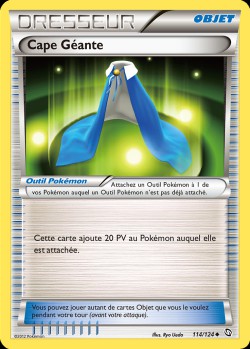 Carte Pokémon: Cape Géante