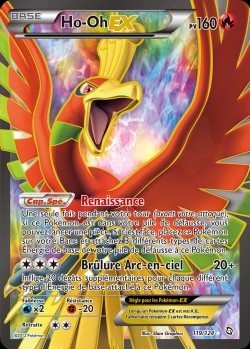 Carte Pokémon: Ho-Oh EX