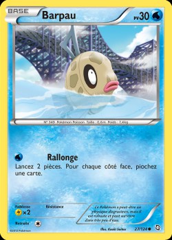 Carte Pokémon: Barpau