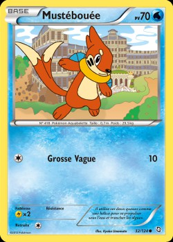 Carte Pokémon: Mustébouée