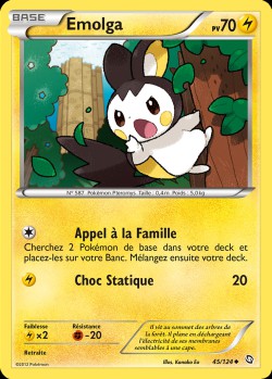 Carte Pokémon: Emolga