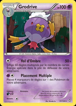 Carte Pokémon: Grodrive