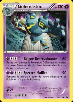 Carte Pokémon: Golemastoc