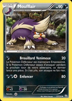 Carte Pokémon: Moufflair