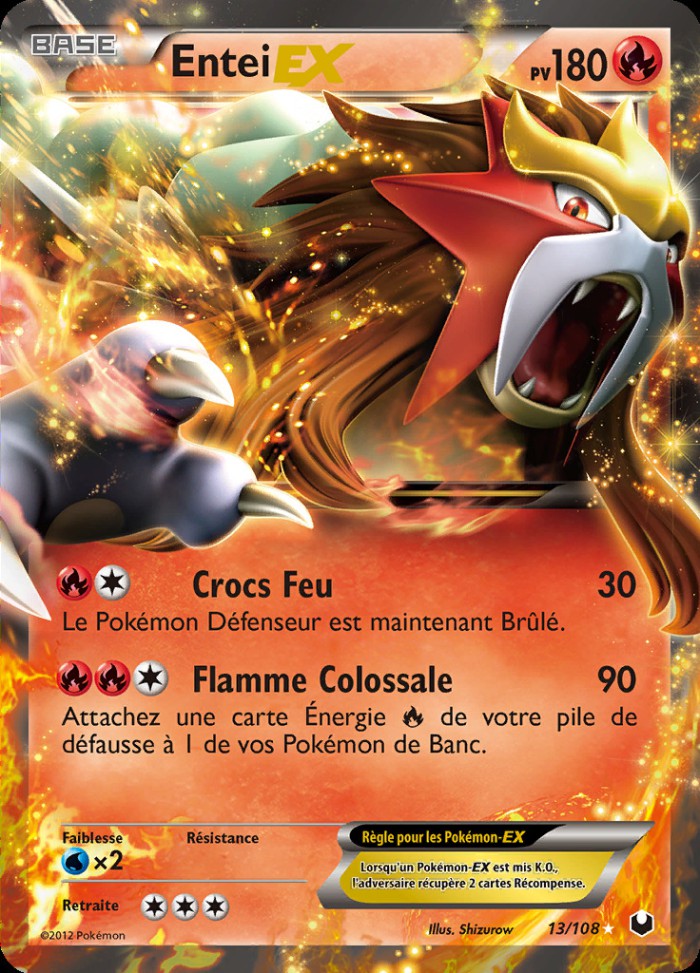 Carte Pokémon: Entei EX