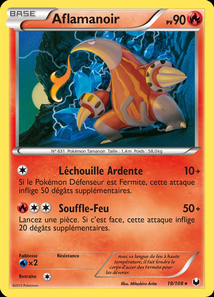 Carte Pokémon: Aflamanoir