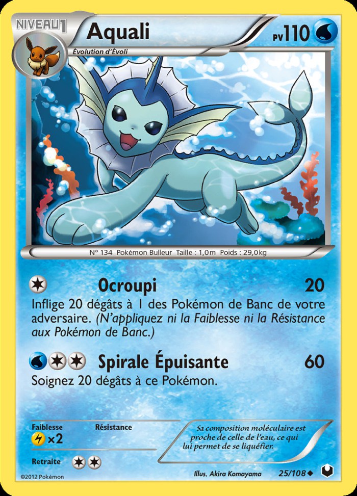 Carte Pokémon: Aquali