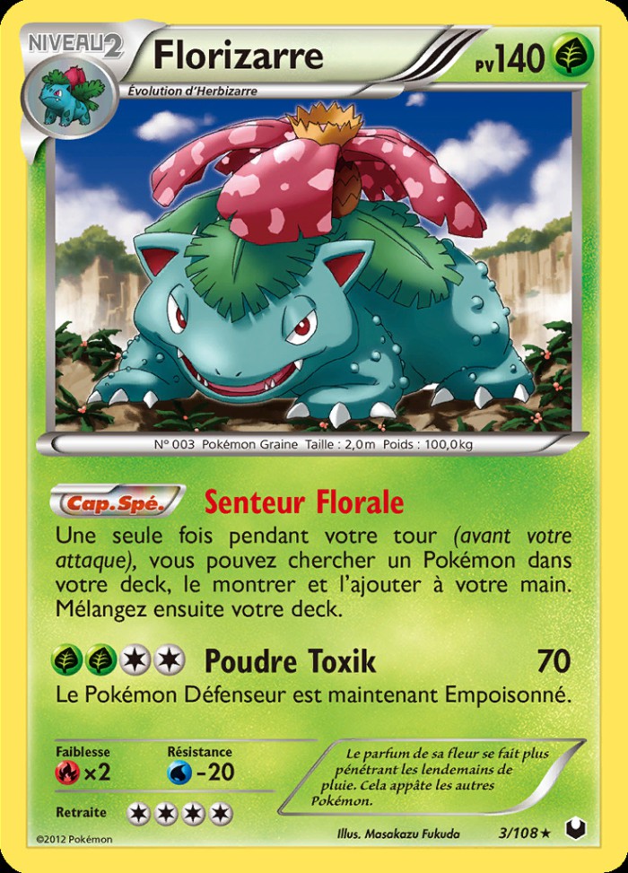 Carte Pokémon: Florizarre