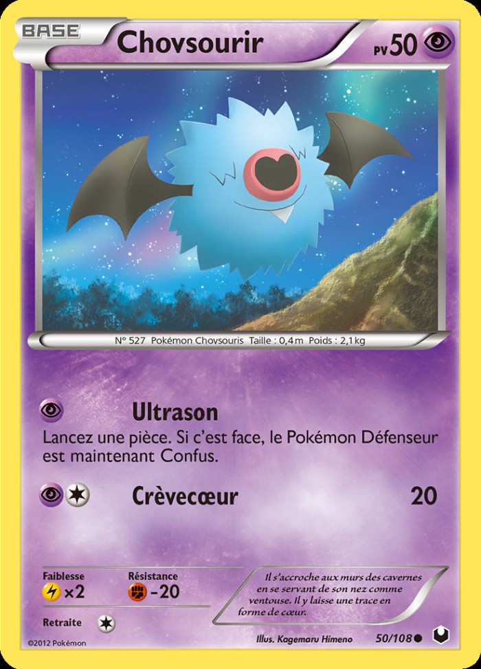 Carte Pokémon: Chovsourir