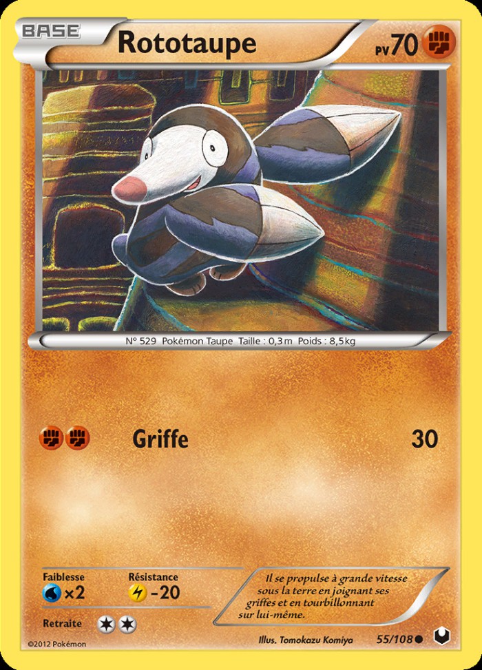 Carte Pokémon: Rototaupe