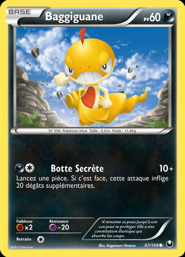 Carte Pokémon: Baggiguane