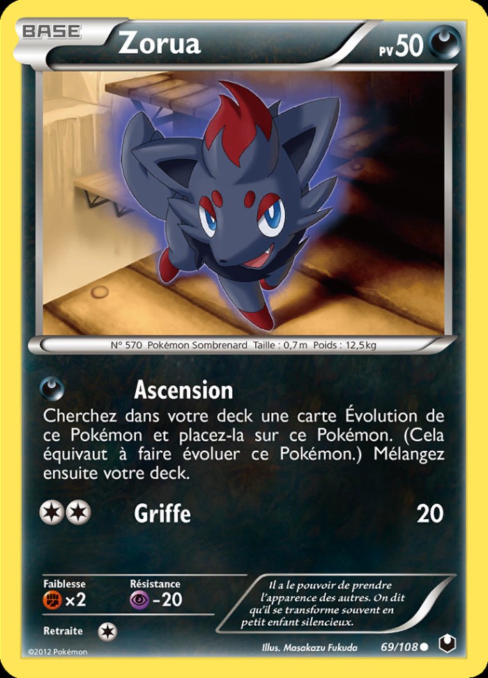 Carte Pokémon: Zorua