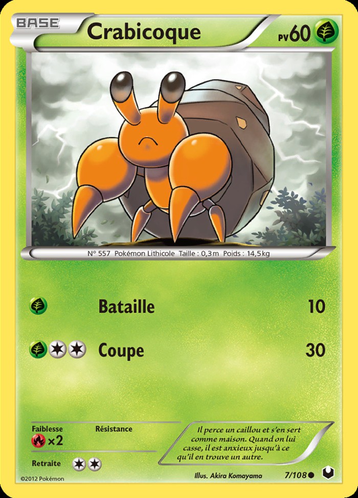 Carte Pokémon: Crabicoque