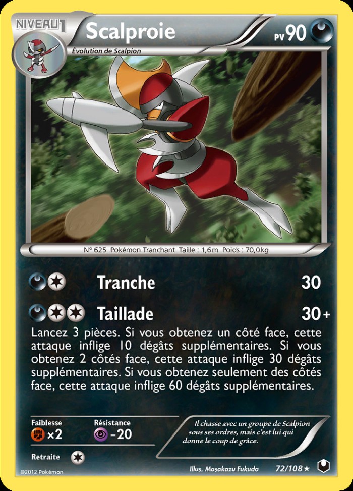 Carte Pokémon: Scalproie