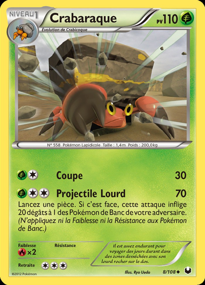 Carte Pokémon: Crabaraque