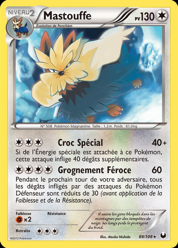 Carte Pokémon: Mastouffe