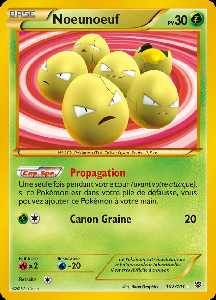 Carte Pokémon: Noeunoeuf