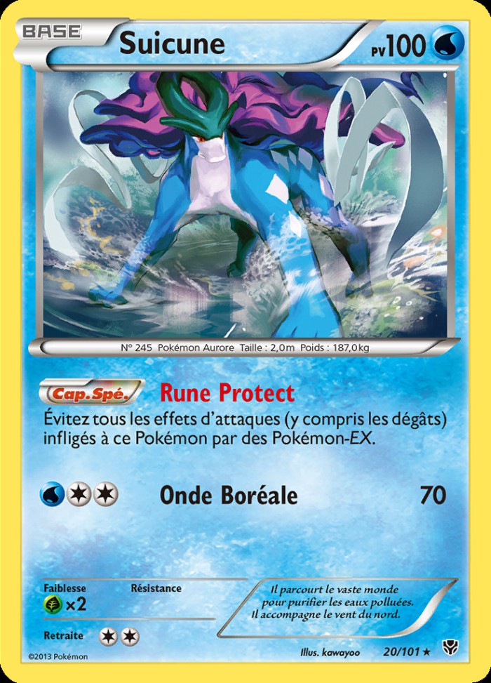 Carte Pokémon: Suicune