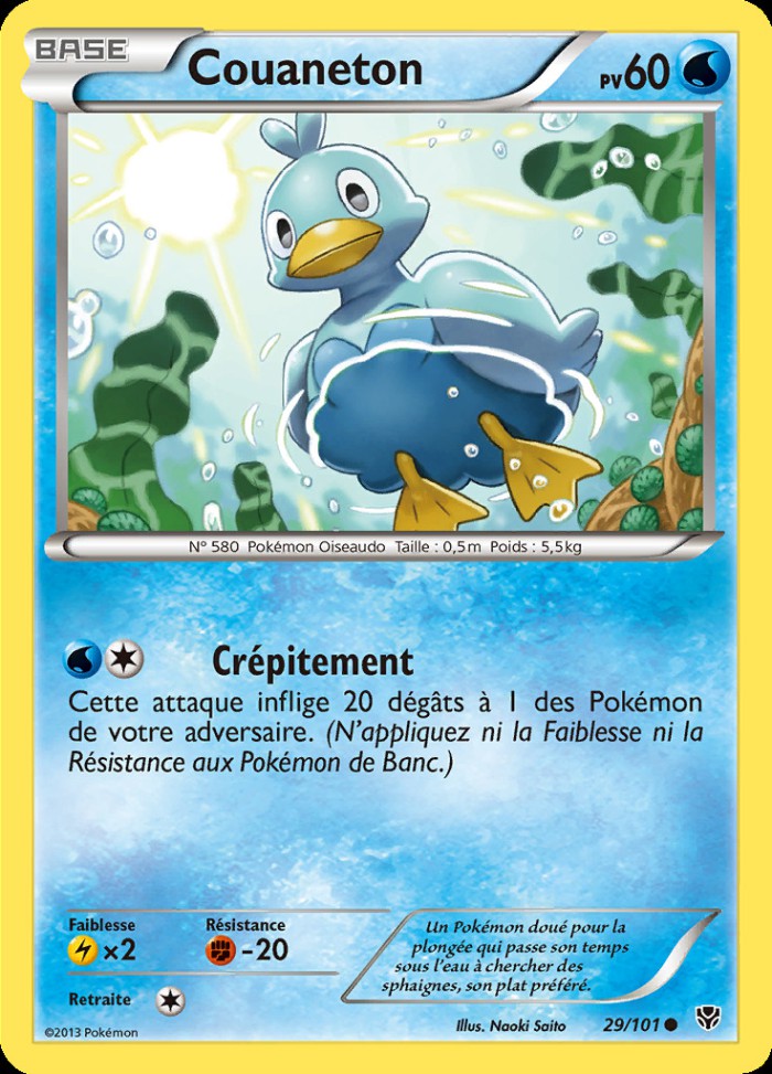 Carte Pokémon: Couaneton