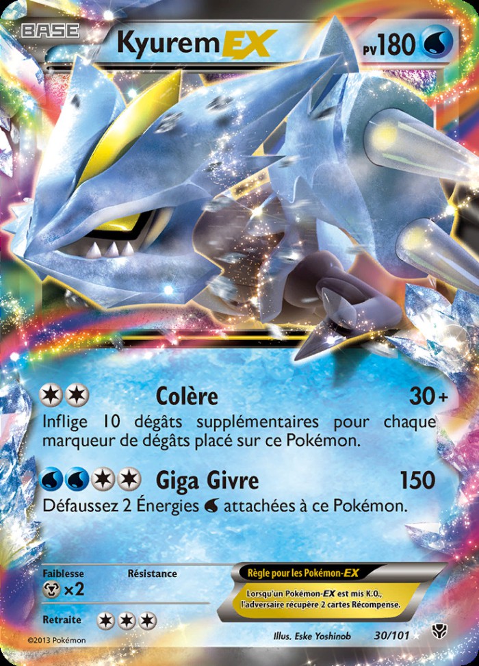 Carte Pokémon: Kyurem EX