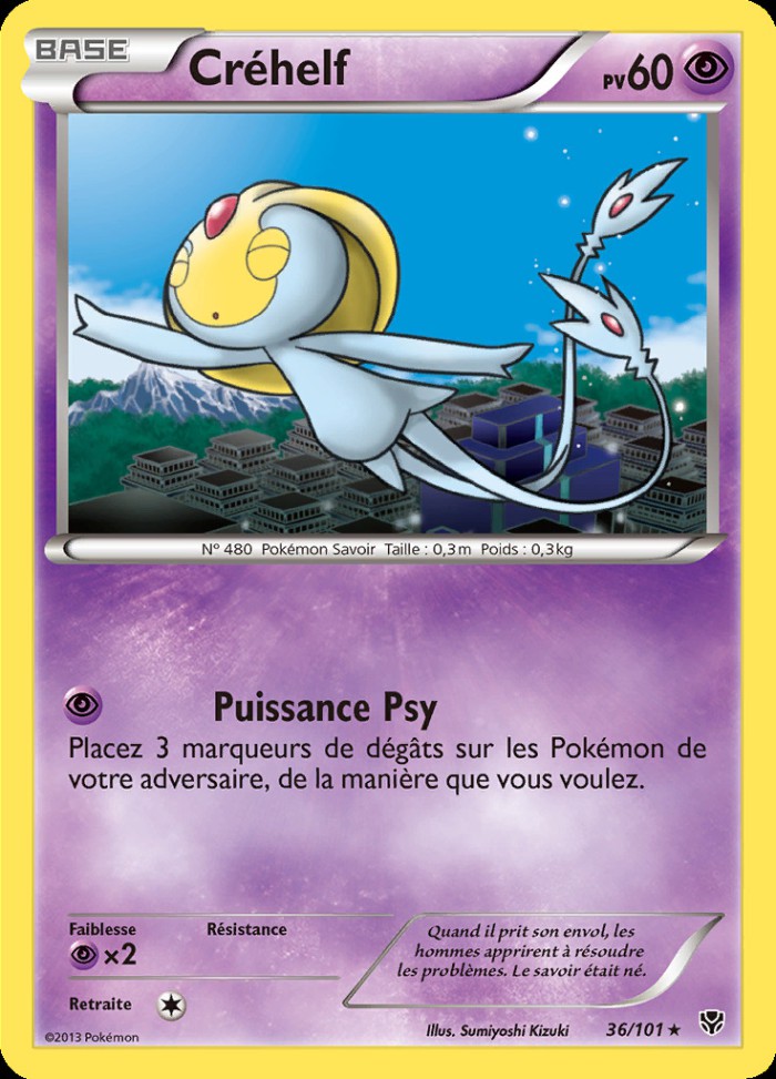 Carte Pokémon: Créhelf