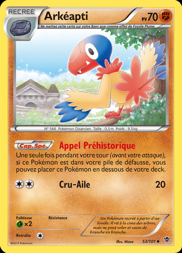 Carte Pokémon: Arkéapti