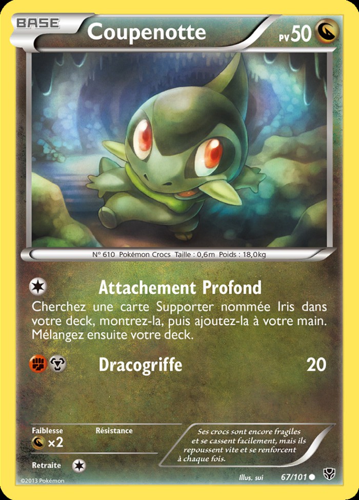 Carte Pokémon: Coupenotte