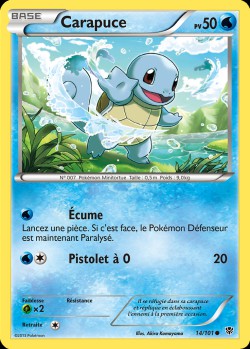 Carte Pokémon: Carapuce