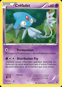 Carte Pokémon: Créfadet