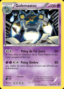 Carte Pokémon: Golemastoc