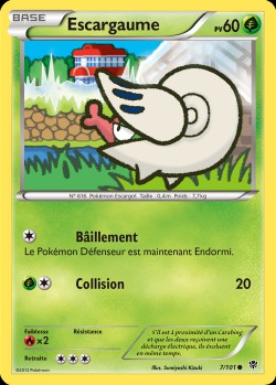 Carte Pokémon: Escargaume