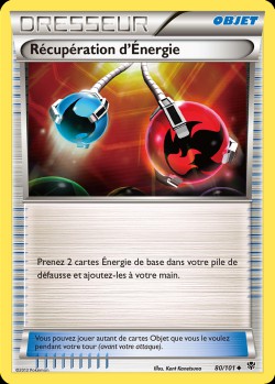 Carte Pokémon: Récupération d'Énergie