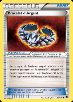 Carte Pokémon: Bracelet d'Argent