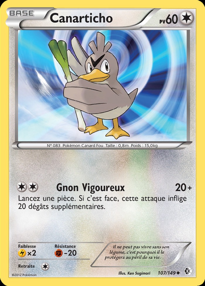 Carte Pokémon: Canarticho