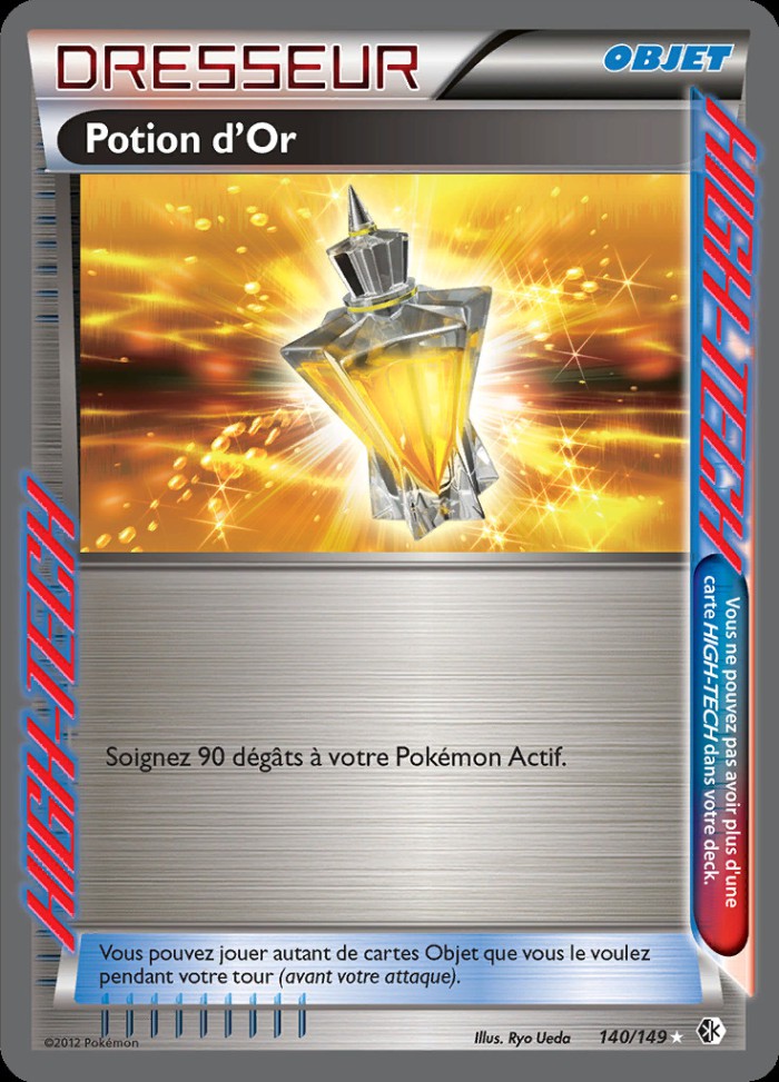 Carte Pokémon: Potion d'Or