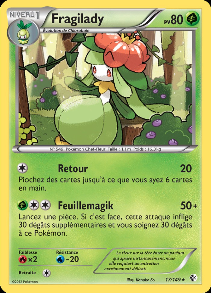 Carte Pokémon: Fragilady