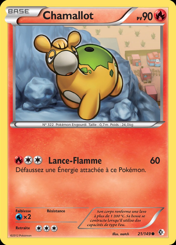 Carte Pokémon: Chamallot