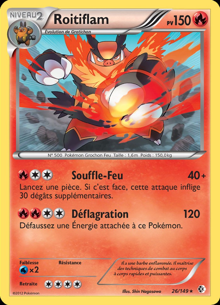 Carte Pokémon: Roitiflam