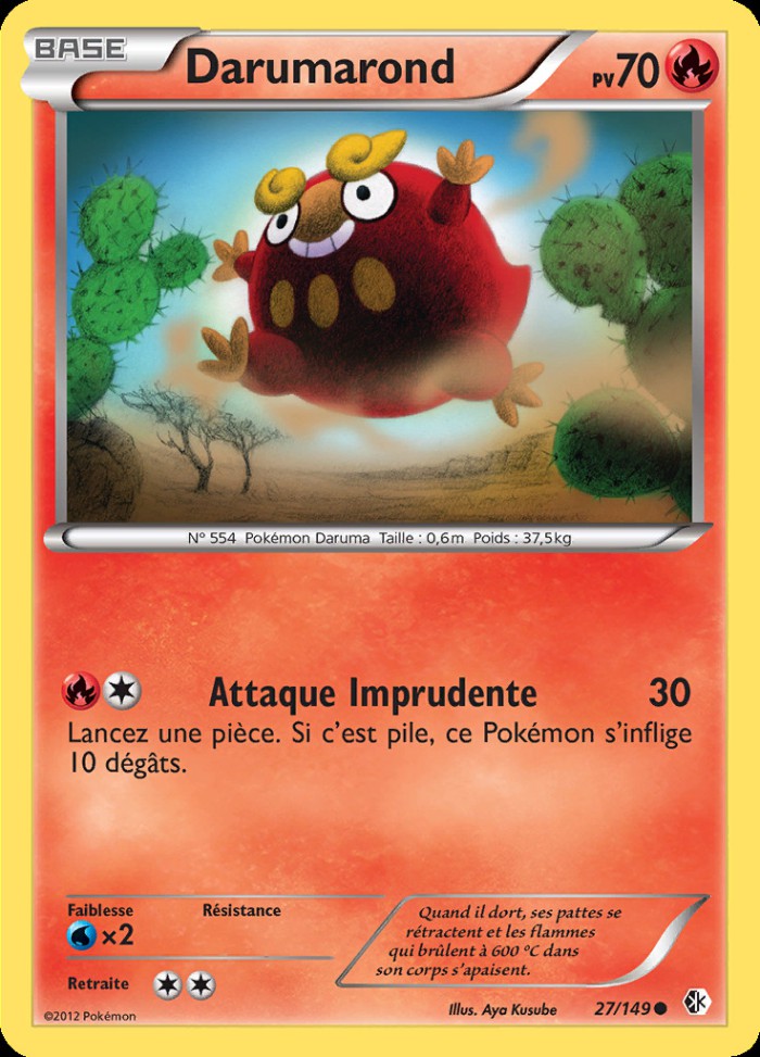 Carte Pokémon: Darumarond