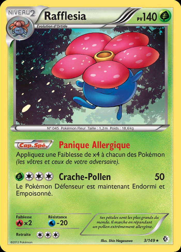 Carte Pokémon: Rafflesia