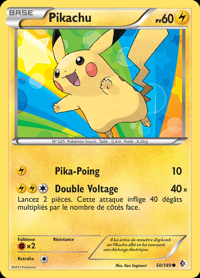 Carte Pokémon: Pikachu