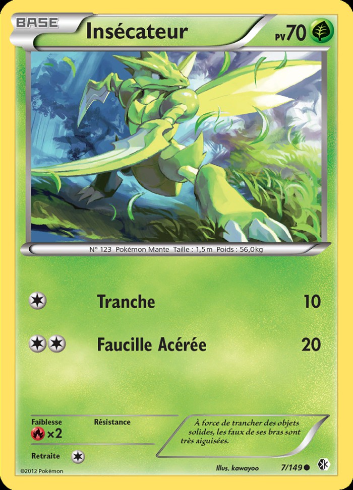 Carte Pokémon: Insécateur