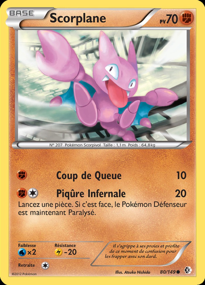 Carte Pokémon: Scorplane