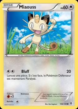 Carte Pokémon: Miaouss