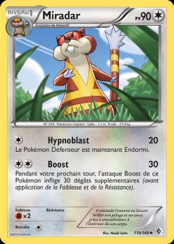 Carte Pokémon: Miradar