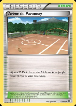 Carte Pokémon: Arène de Pavonnay