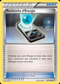 Carte Pokémon: Recherche d'Énergie