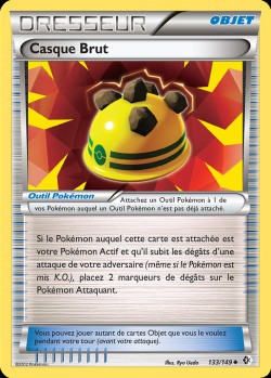 Carte Pokémon: Casque Brut