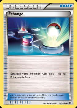 Carte Pokémon: Échange